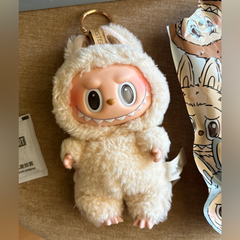 Authentic Labubu V1 Soymilk